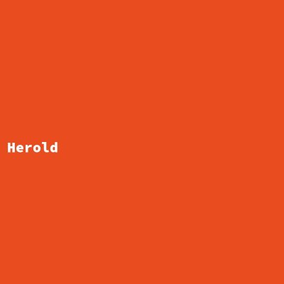 Manufacturer: Herold